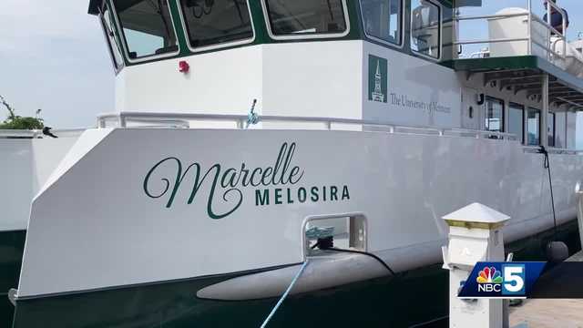 UVM's new research vessel christened the 'Marcelle Melosira' with Leahy family - Vimarsana News