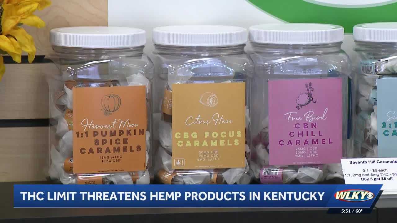 wlky.com - Joyce Ogirri - Kentucky hemp businesses warn THC cap would ban most products