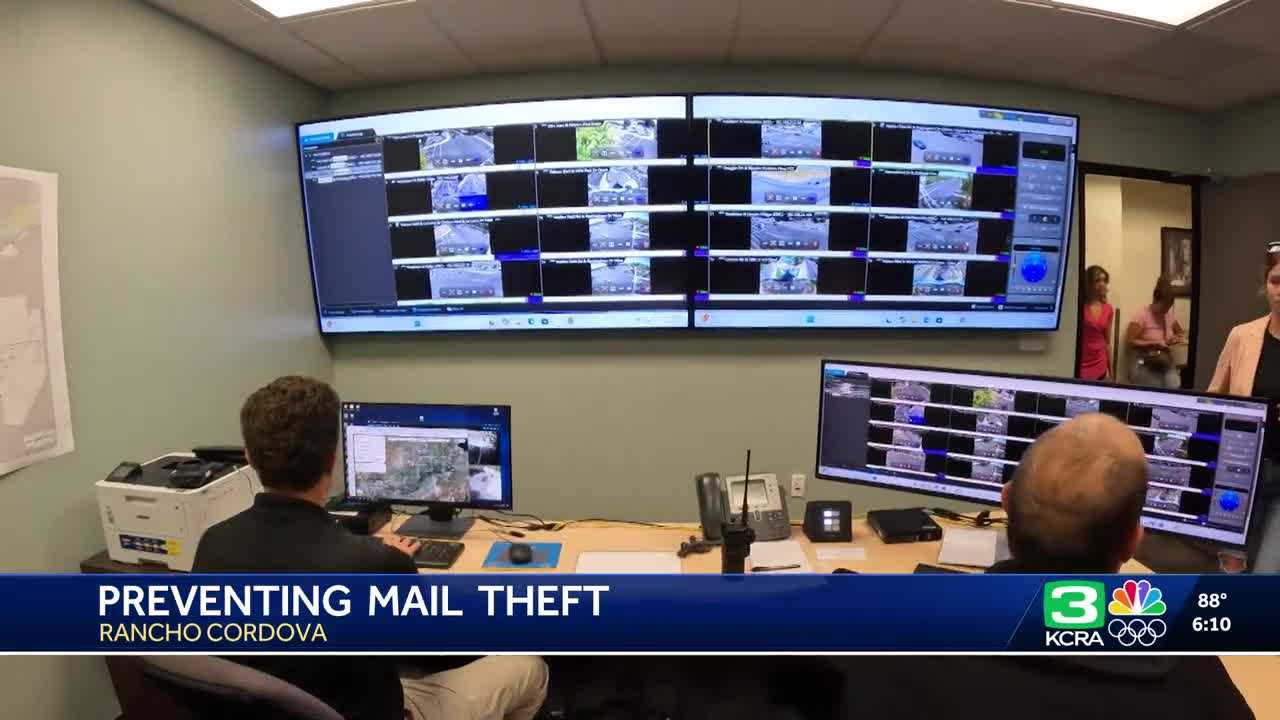 Rancho Cordova police deploy new tech system to target mail theft in the area