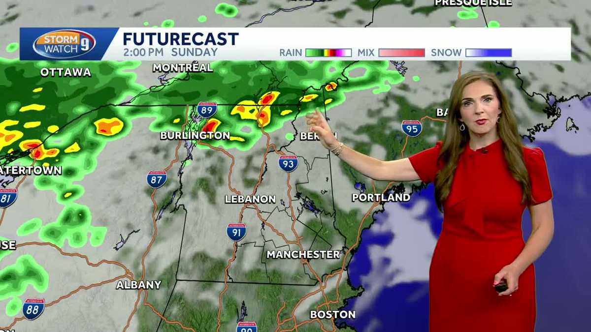  More heat and possible storms later Sunday