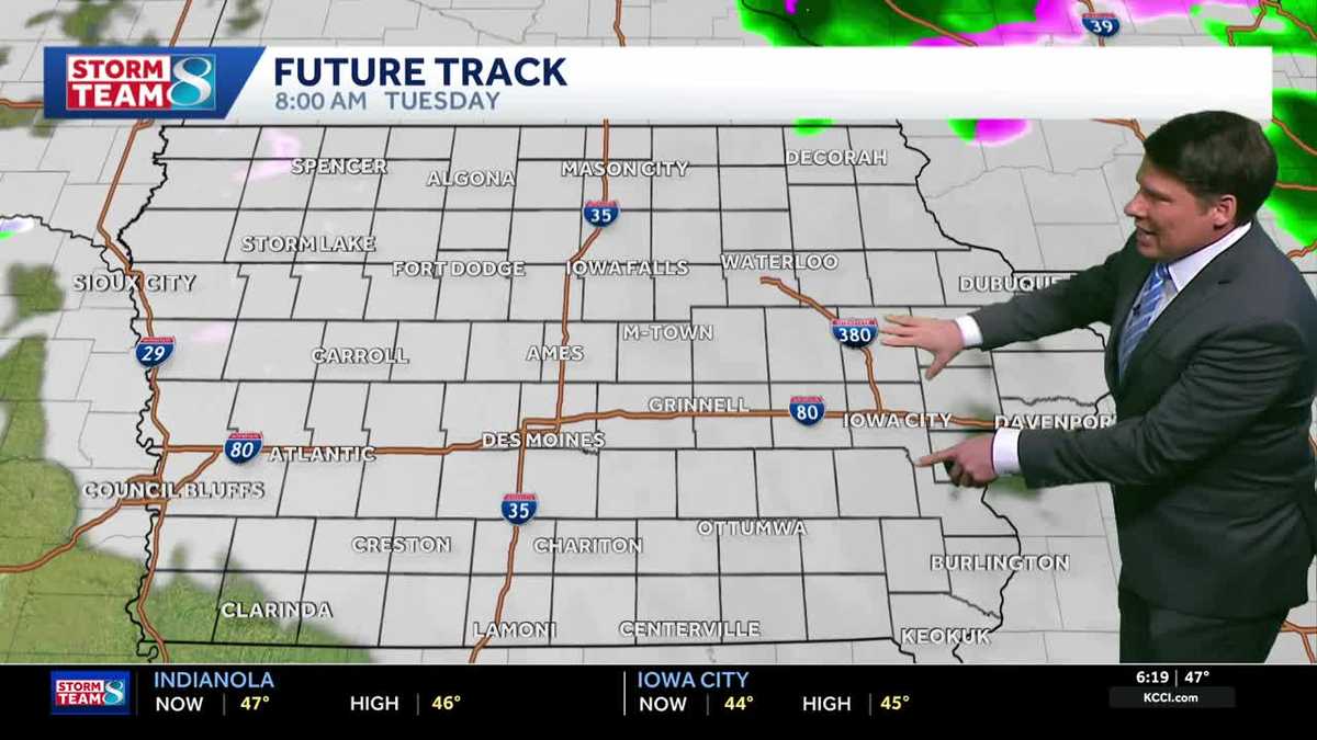 Iowa weather: Another foggy morning Tuesday followed by near record warmth Wednesday