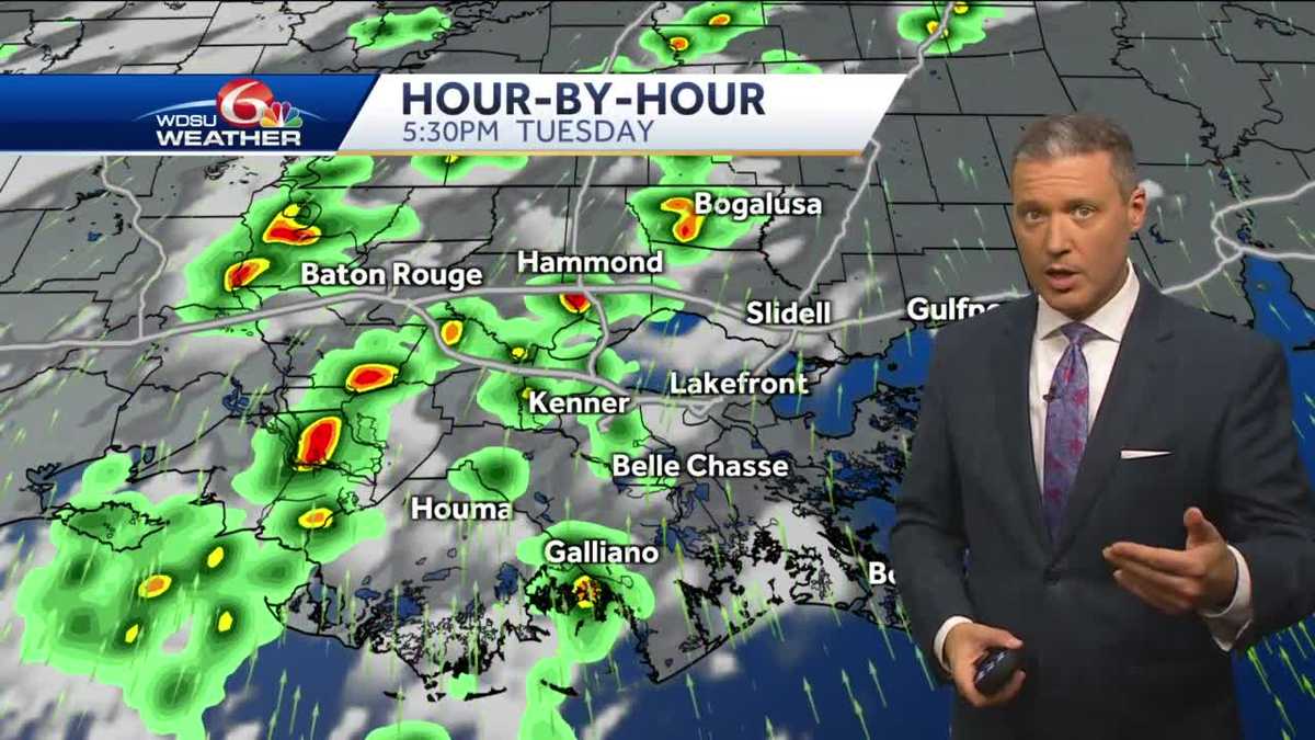 Severe Storms Possible for Southeast Louisiana