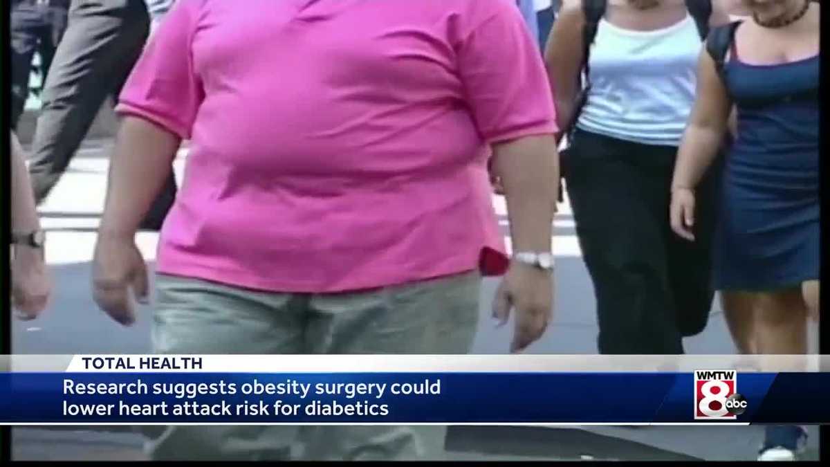 Weight loss surgery could lower heart attack risk for diabetics