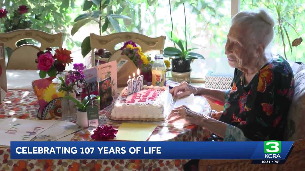 She's 107 years old. But it's what her neighbors did that tells the real story