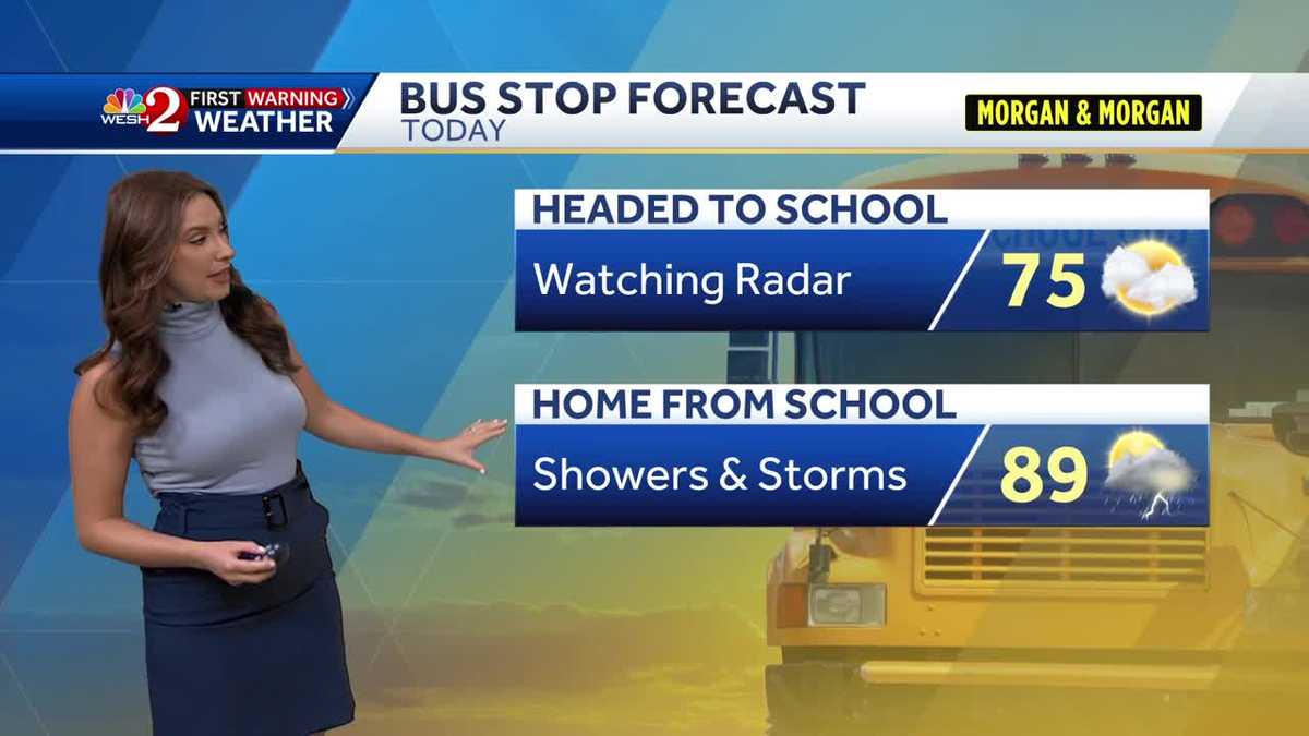 Heavy downpours could cause localized flooding across Central Florida