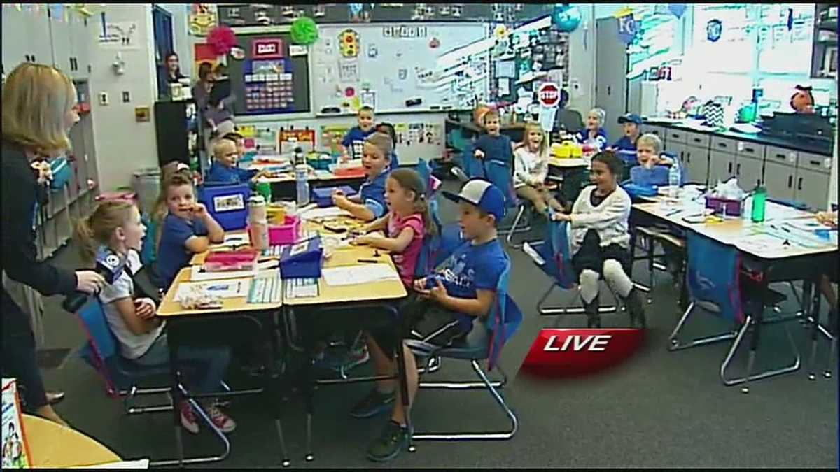 Royals part of classroom work for Liberty View Elementary School students