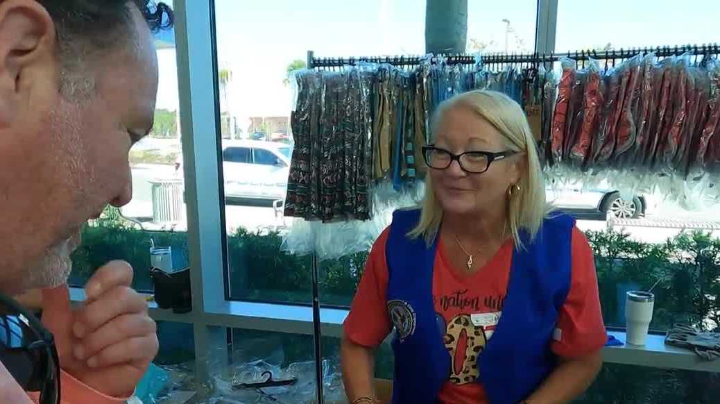 Making sure veterans have basic needs like clothes, hygiene items
