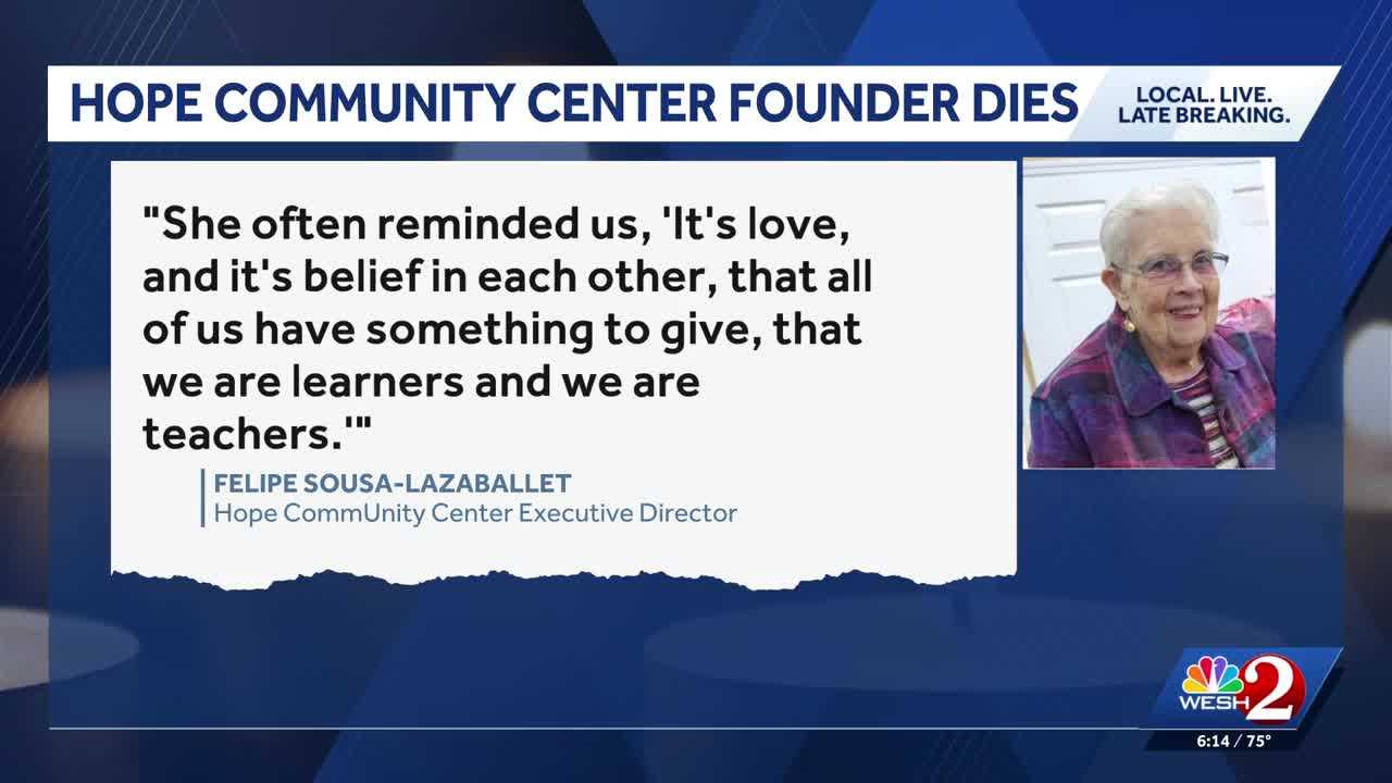 Hope CommUnity Center mourns loss of founder Sister Monica Gail Grimes