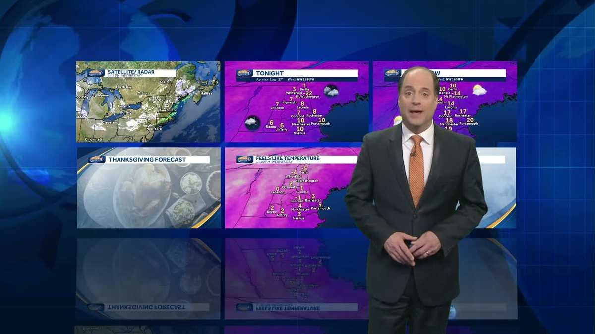 Watch Record cold Thanksgiving ahead