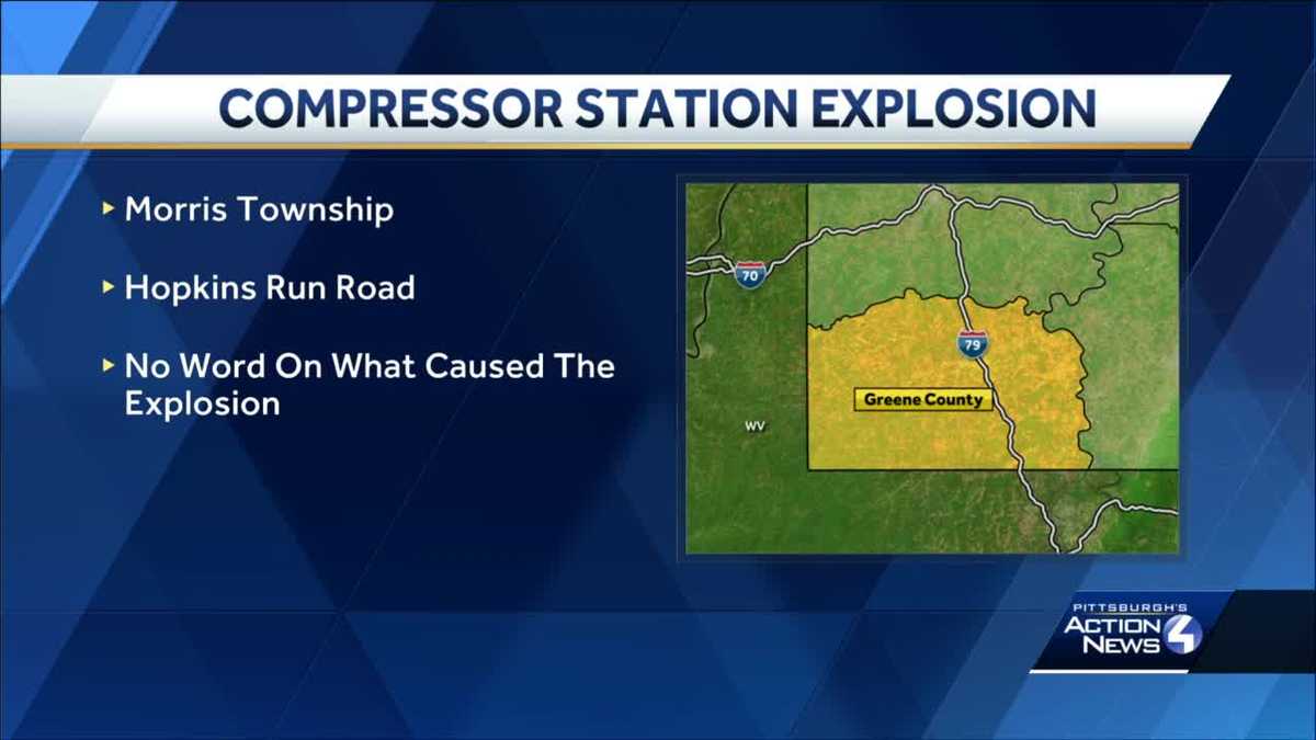 Fire crew called to explosion at Greene County compressor station