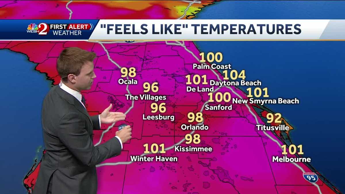 Hot days ahead for Central Florida