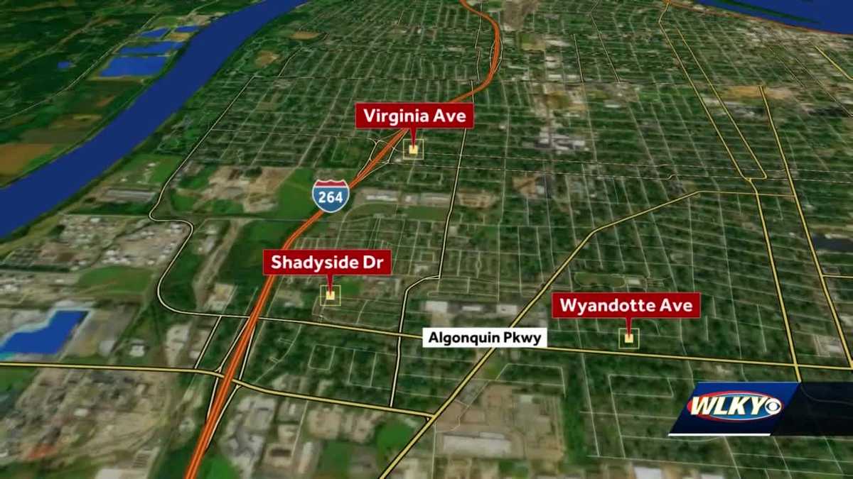 Police: 5 people injured during 3 separate shootings in Louisville