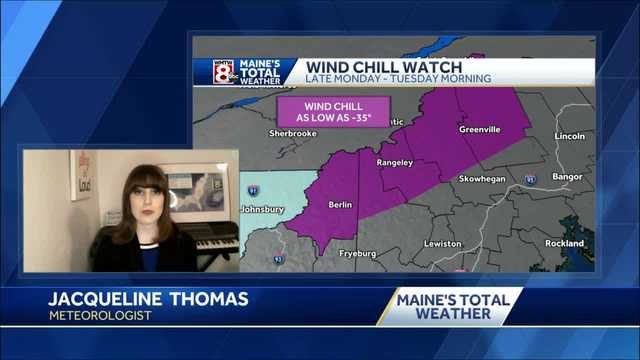 Showers Monday, turning sharply colder and windy Tuesday - Vimarsana News