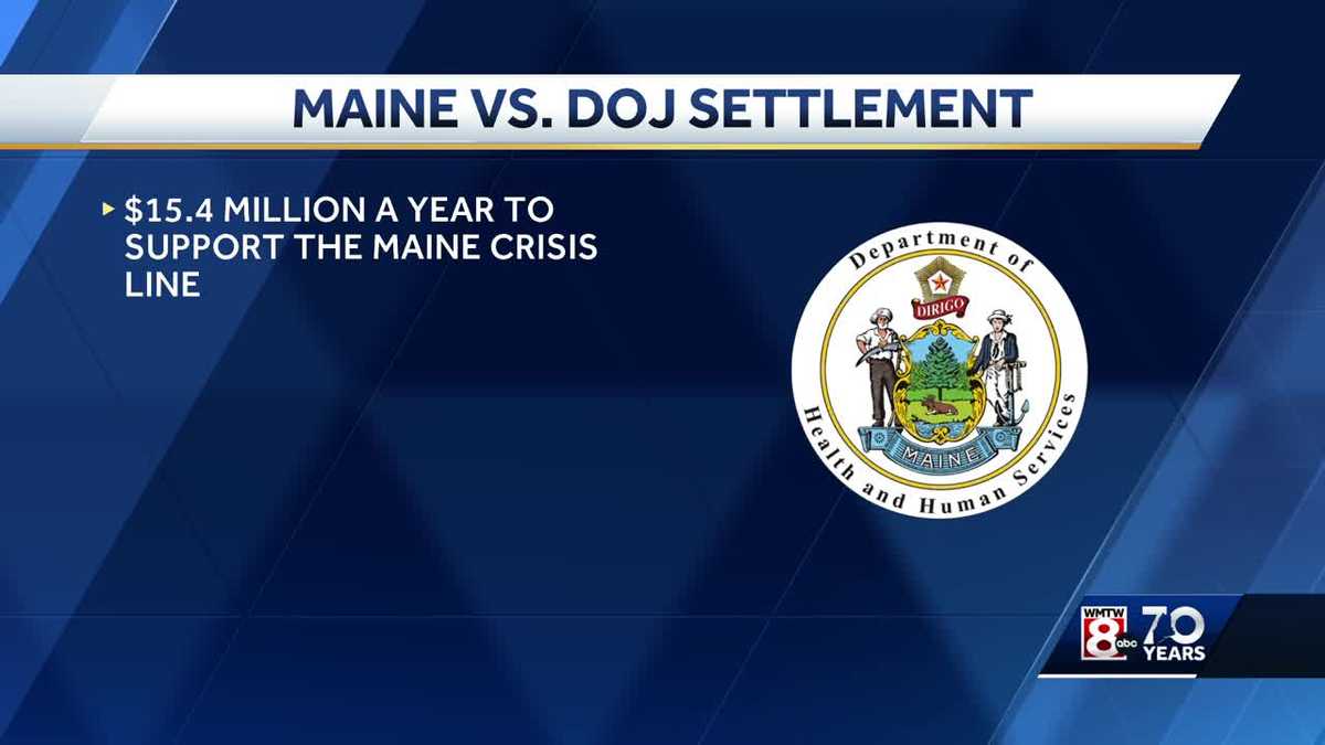 Maine settles DOJ lawsuit over child behavioral health services