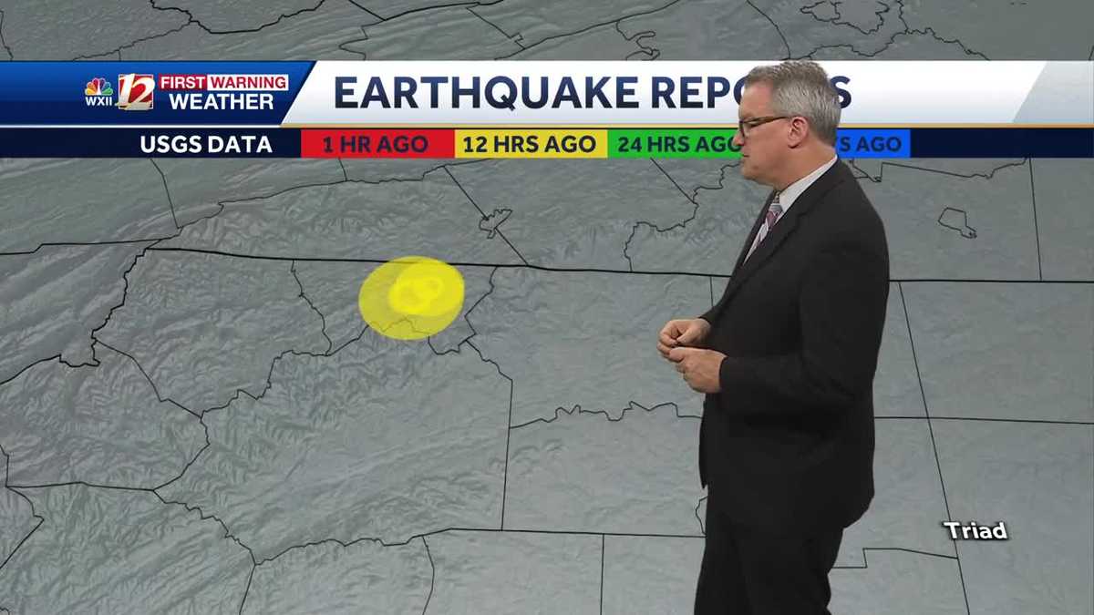 North Carolina Earthquake: USGS reports another earthquake near Sparta