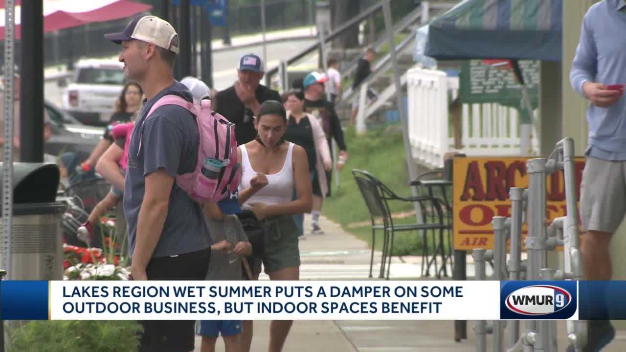 Lakes Region's wet summer puts a damper on some outdoor business, but indoor spaces benefit - Vimarsana News