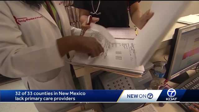 32 of 33 New Mexico counties are in dire need of primary care physicians - Vimarsana News