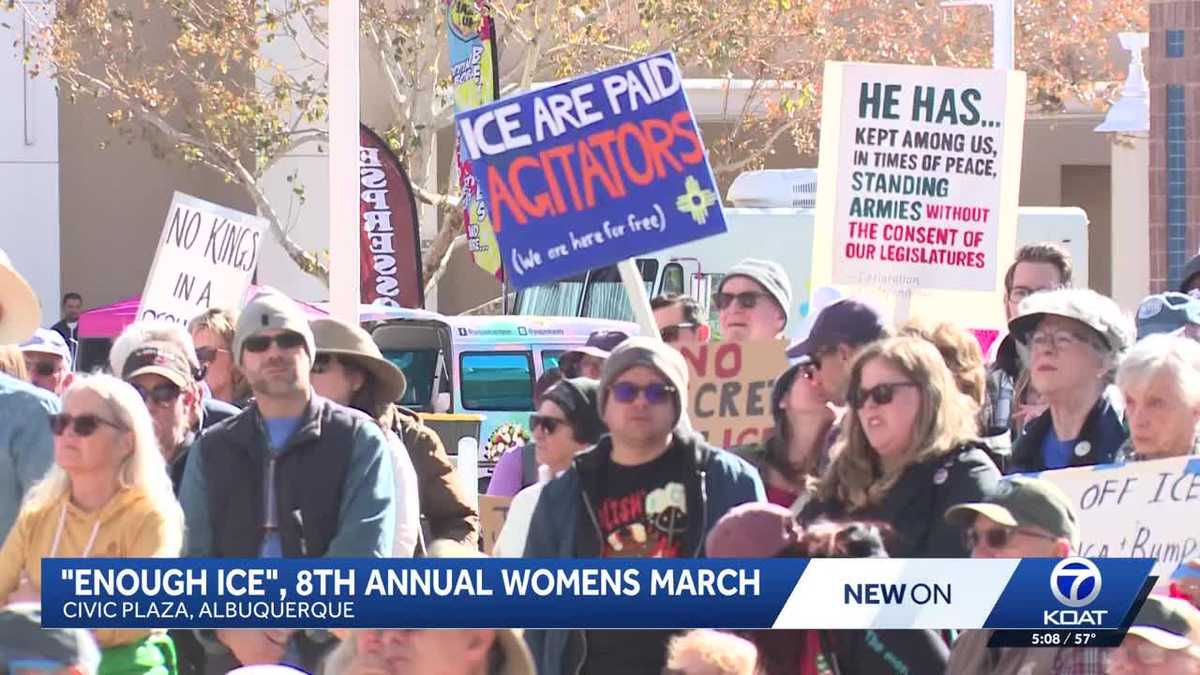 Women's March protests ICE violence while deployed