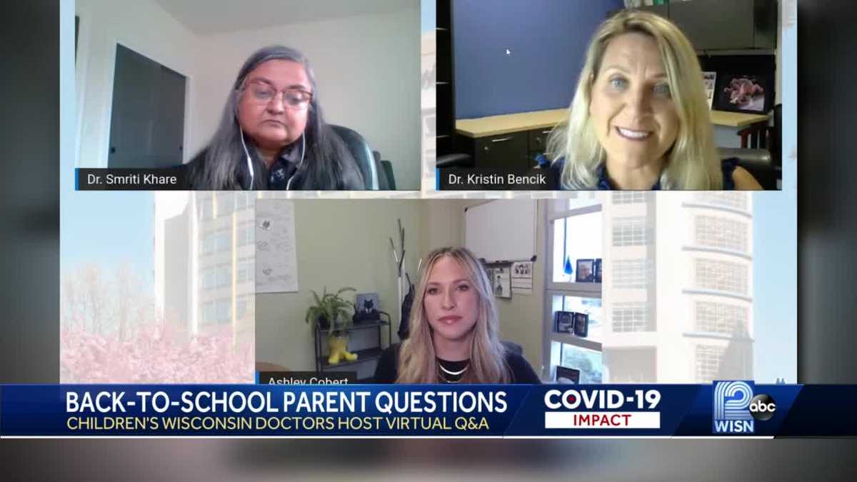 COVID-19: Doctors answer parent questions on back to school