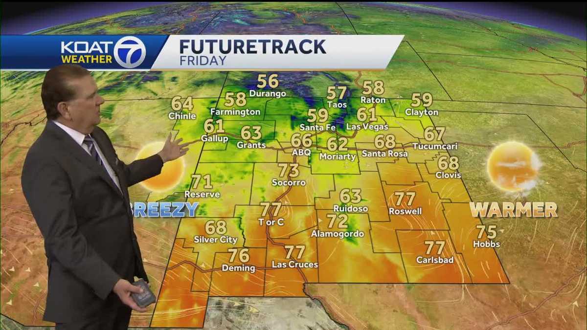 Warm and dry trend ahead in New Mexico