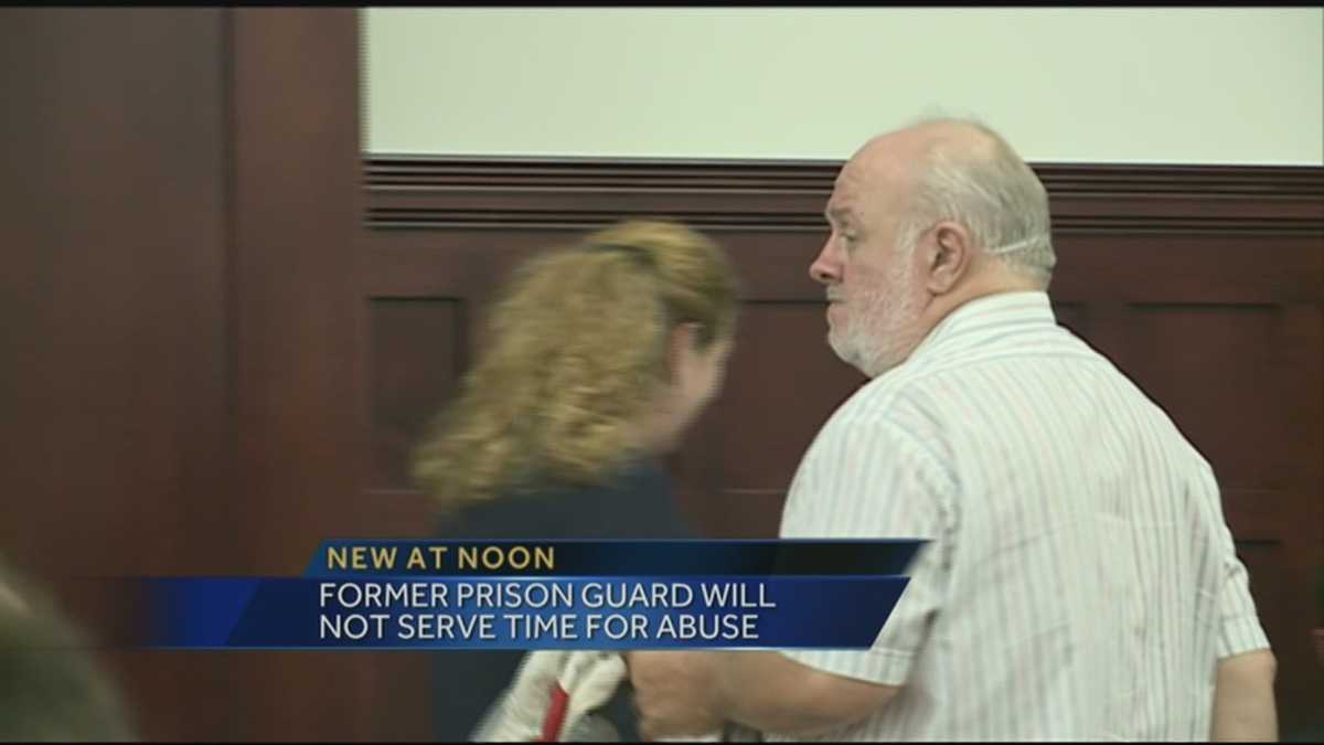 Former prison guard to serve no time for abuse