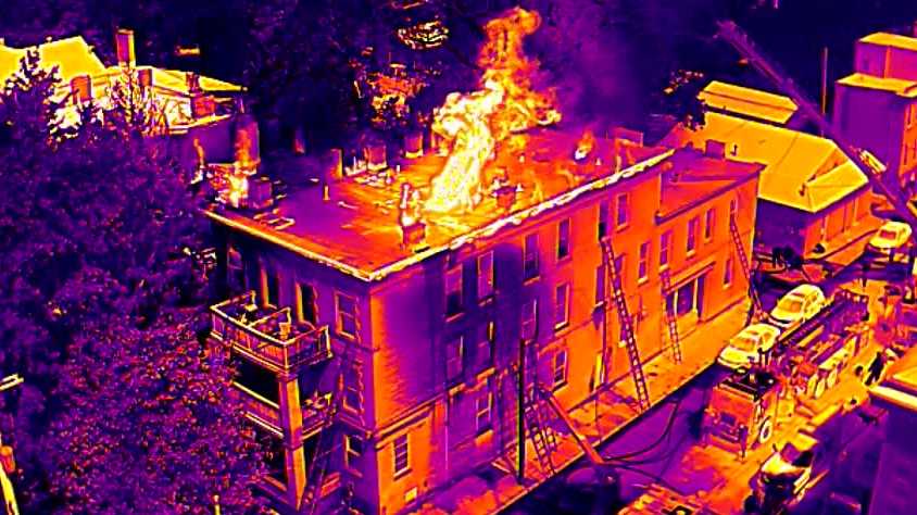 New drone technology helps Louisville Fire extinguish Old Louisville house fire faster