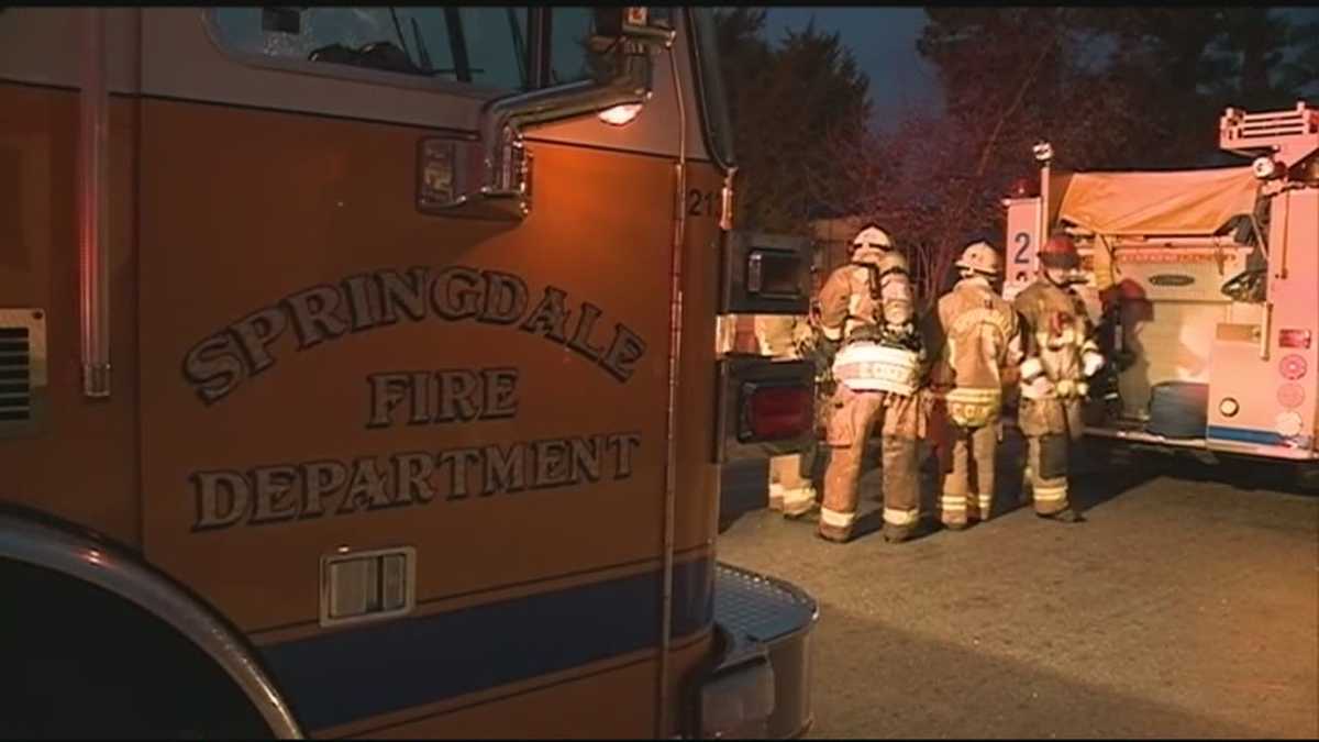 Mobile home fire sends one person to the hospital