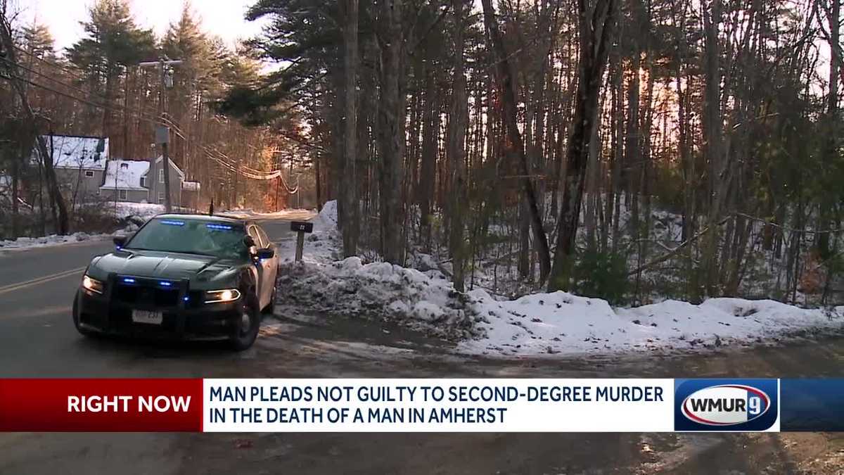 Man Pleads Not Guilty To Murder Charge In Amherst Shooting 0835