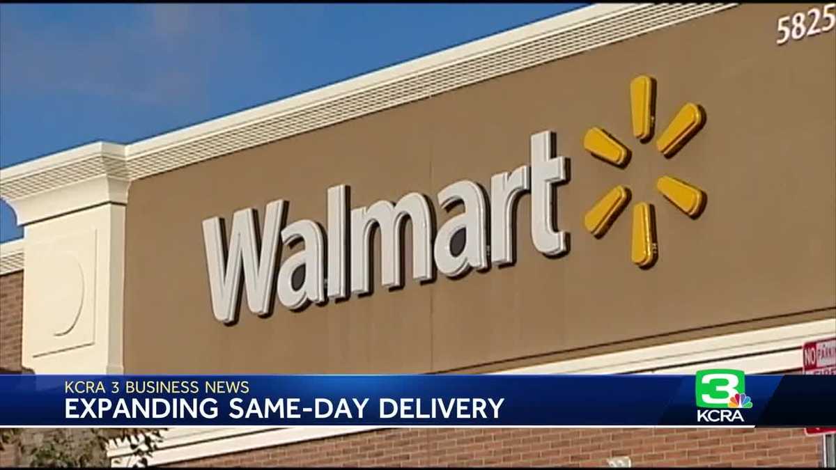 Business News Walmart expanding sameday delivery
