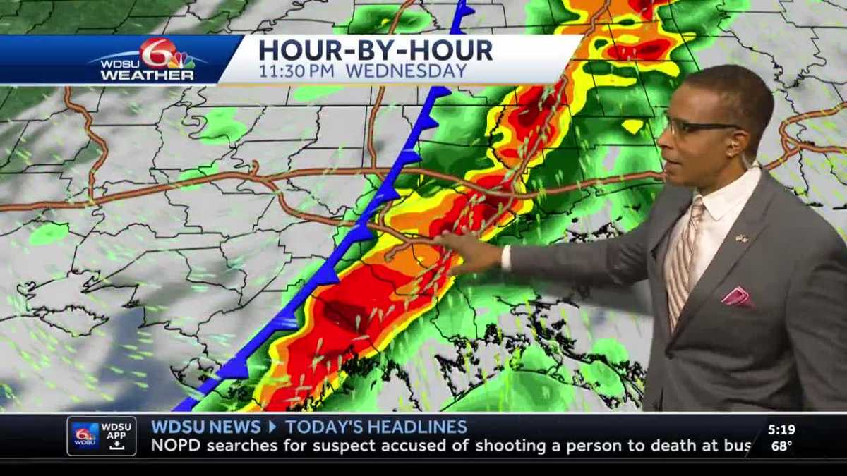 Severe weather risk tonight