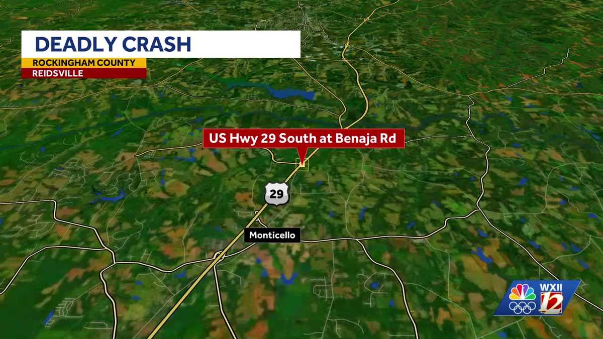 Man killed in crash on U.S. 29 near Benaja Road, troopers say - WXII