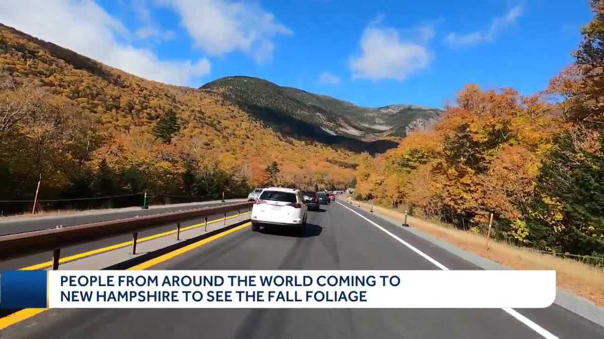 New Hampshire fall foliage attracts people from around the world