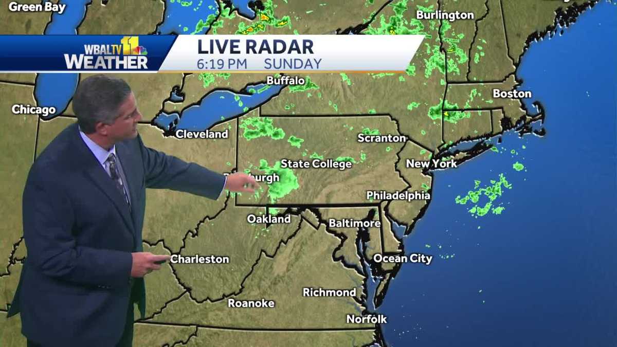 Clear to partly cloudy skies Sunday night.