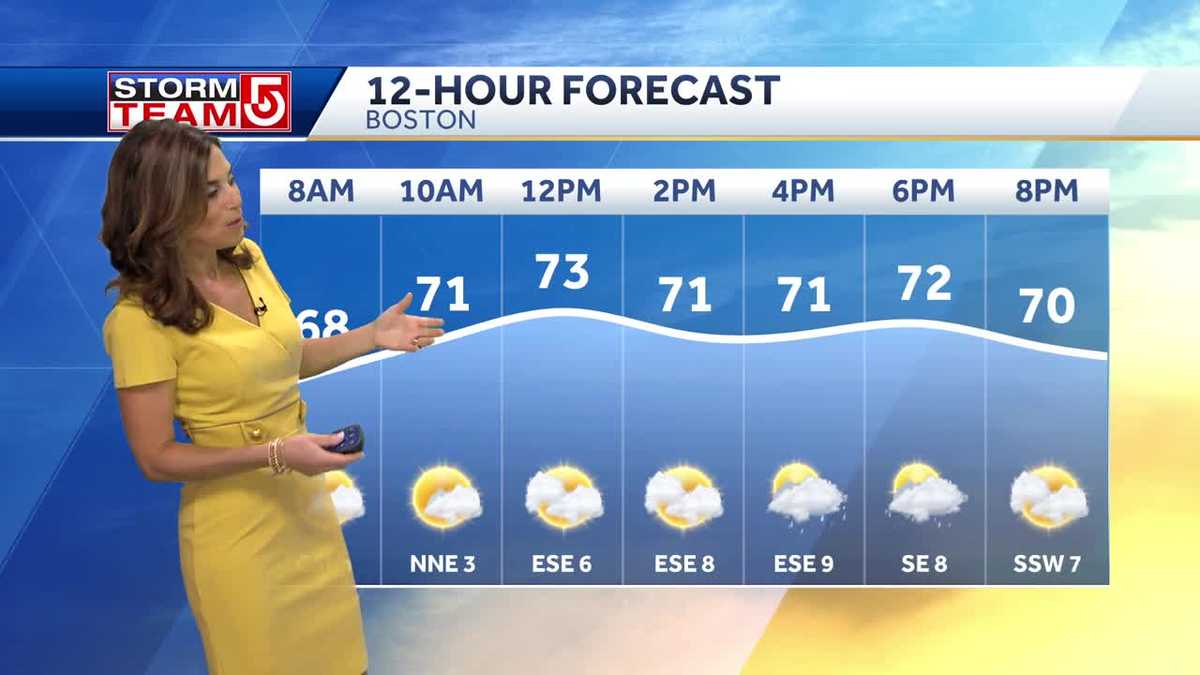 Video: Isolated pop-up showers possible today