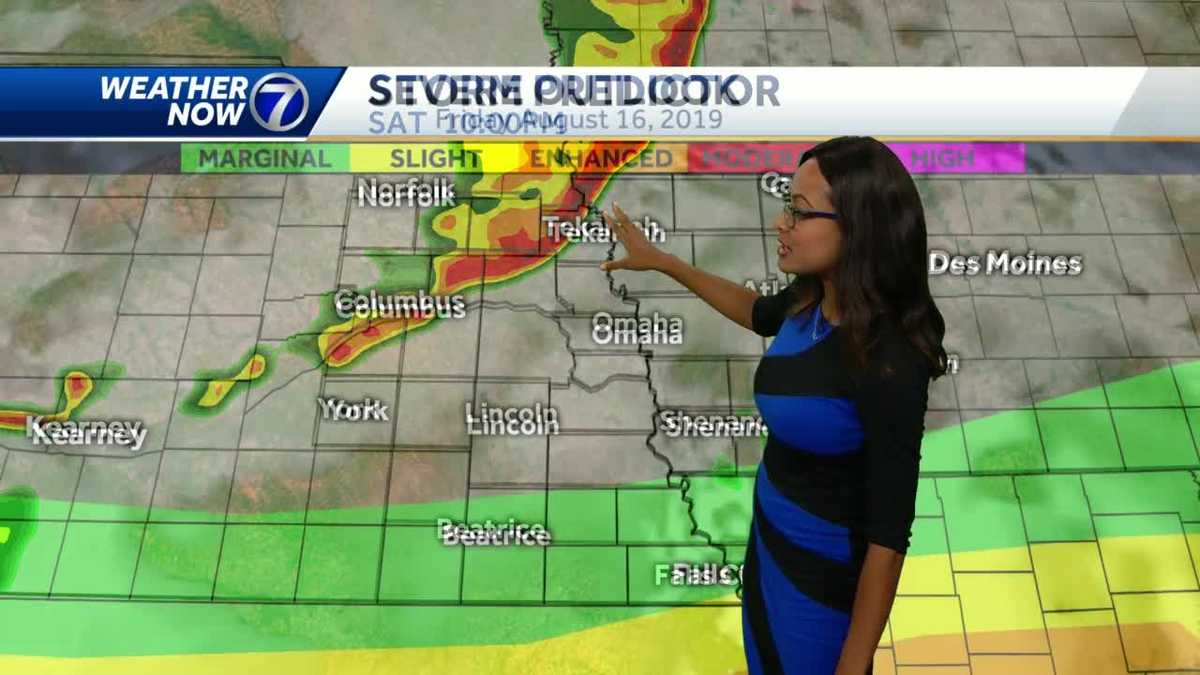 A mostly dry Friday afternoon, spotty showers possible