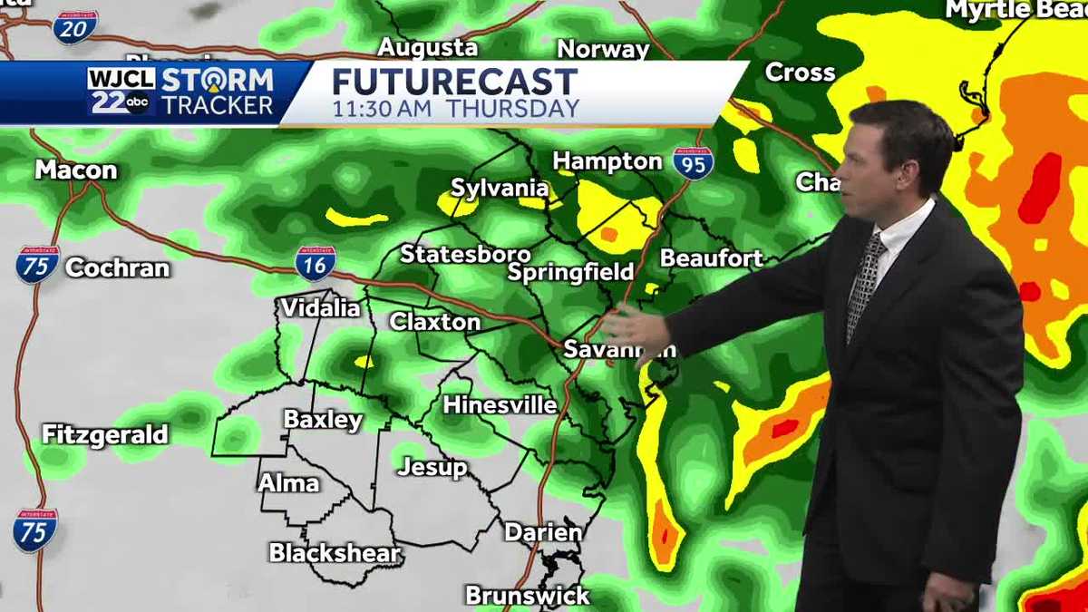 Dry today but rain is on the way by the end of the week