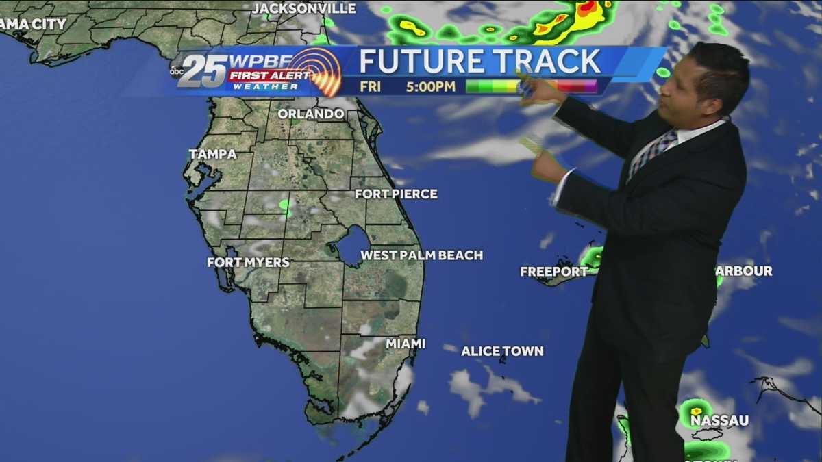 Dry weather expected as we head into the weekend!