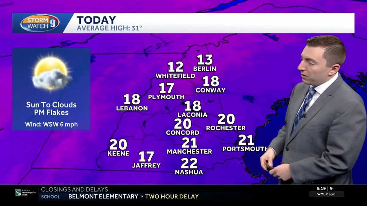 Video: Lingering snow on the roads Tuesday morning
