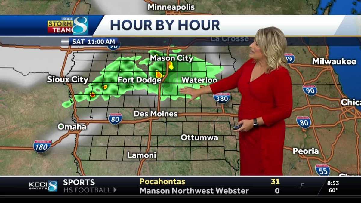 Videocast: Rain Possible for Game Day