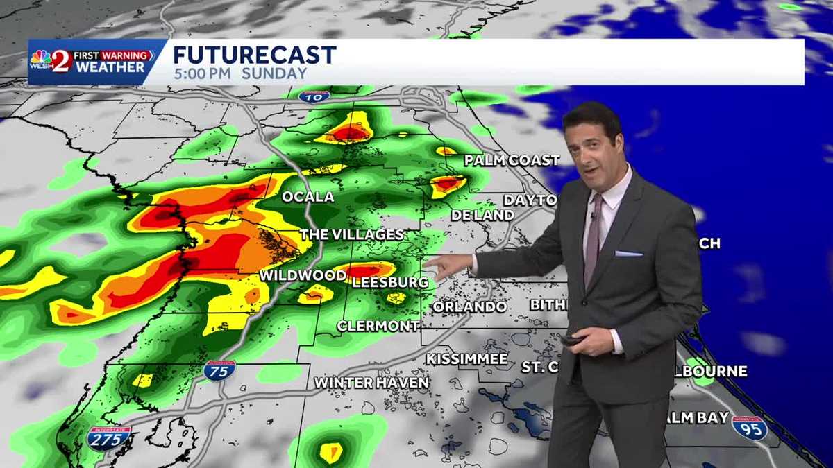 Rain arrives Sunday + tracking newly formed Invest98-L. 10.18.25