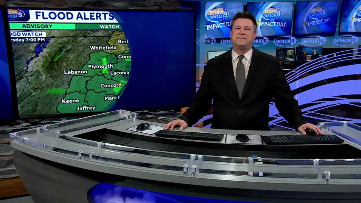 NH forecast video: Flood watch in effect for parts of NH