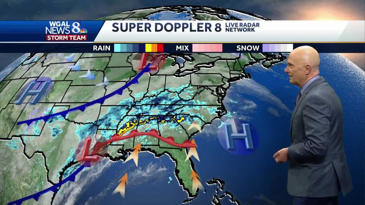 Wet Heading Into The weekend