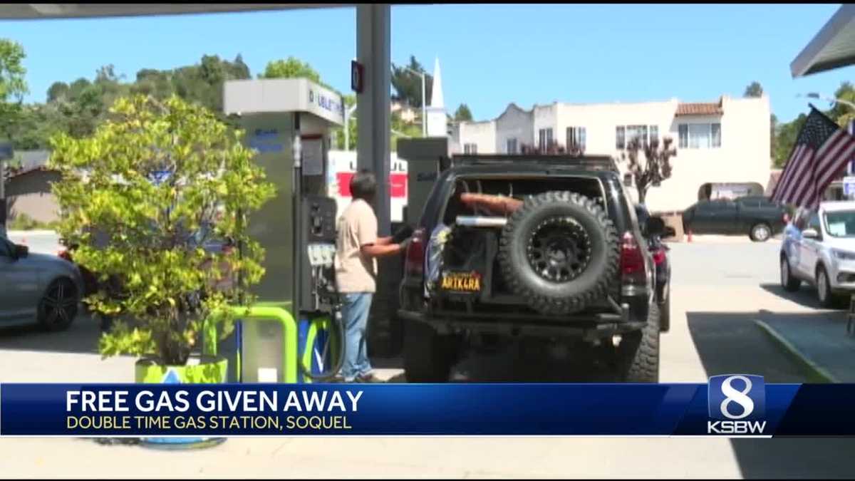 Soquel gas station offers free gas over the weekend