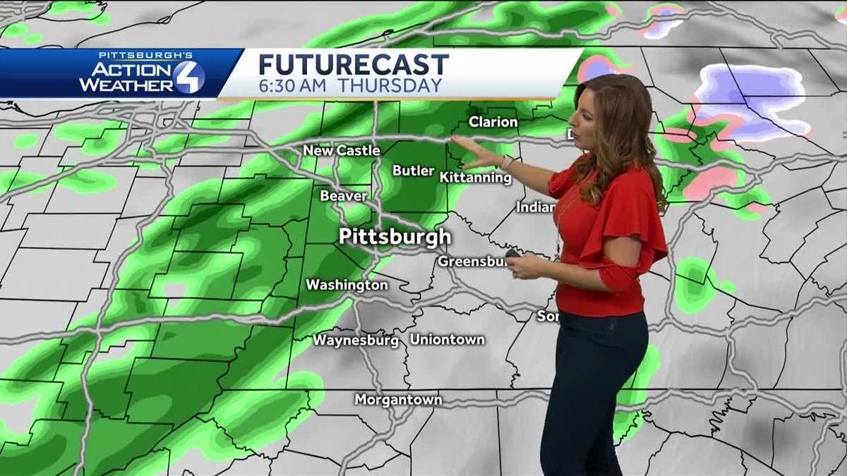 Pittsburgh Weather: Dry weather sticks around until late Wednesday