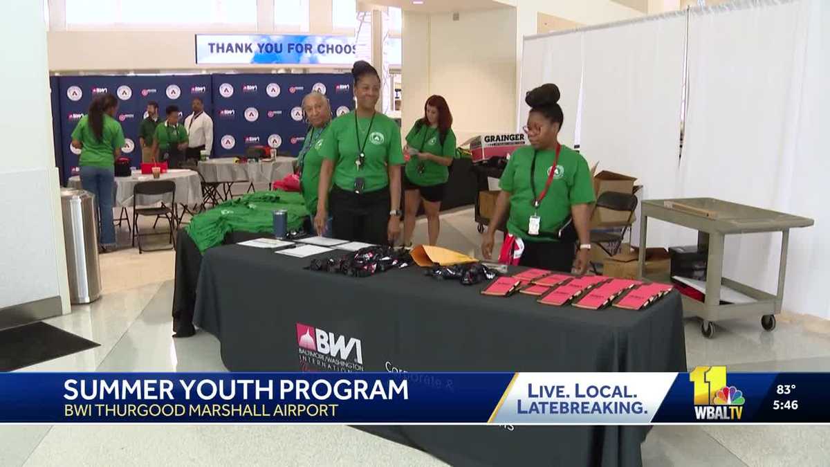 BWI Airport helps Baltimore students explore careers in aviation