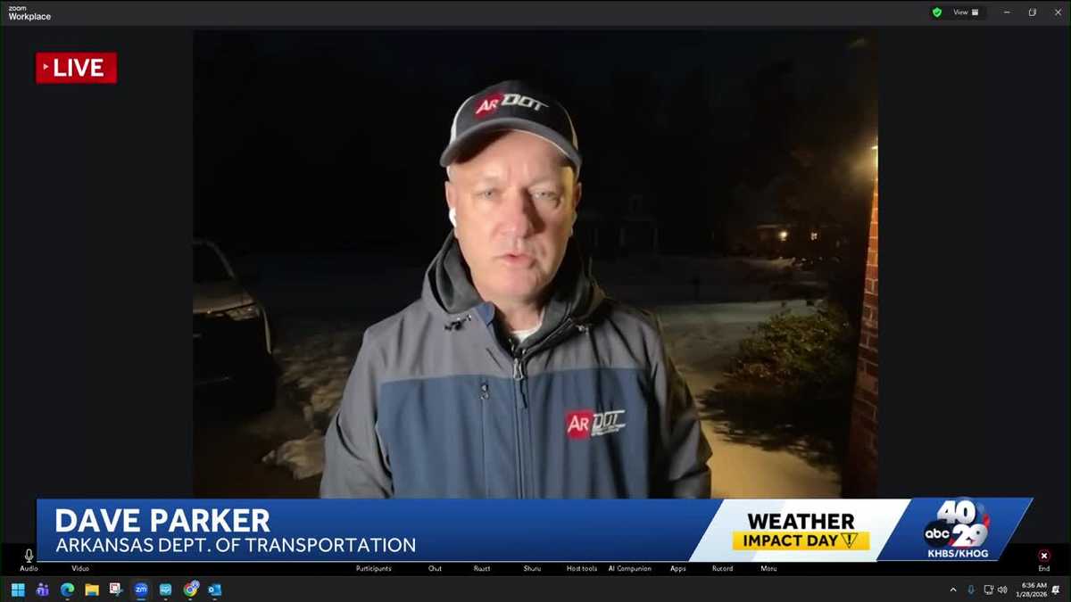 ARDOT: Arkansas Roads should be 'back to normal' Friday or Saturday