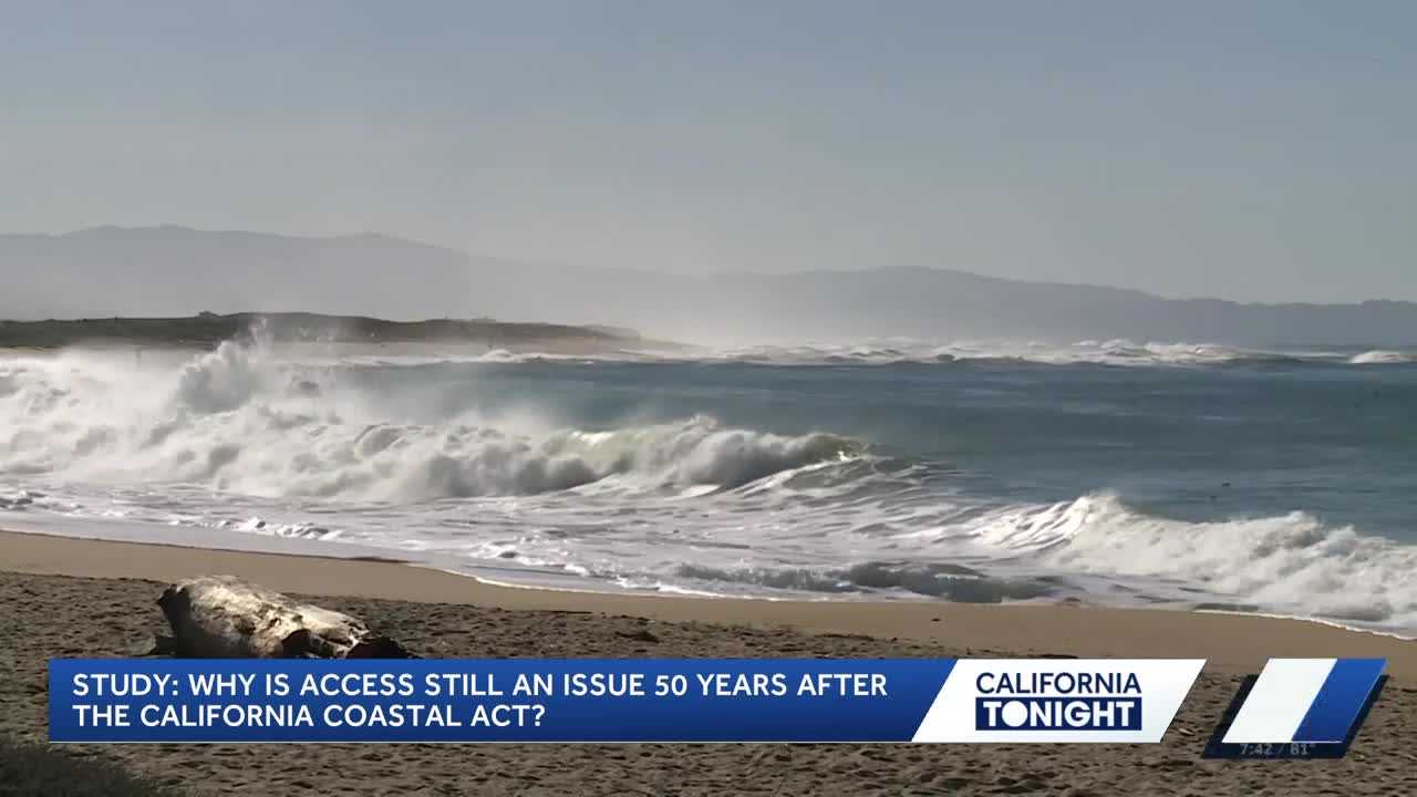 Study highlights unequal access to California's public beaches