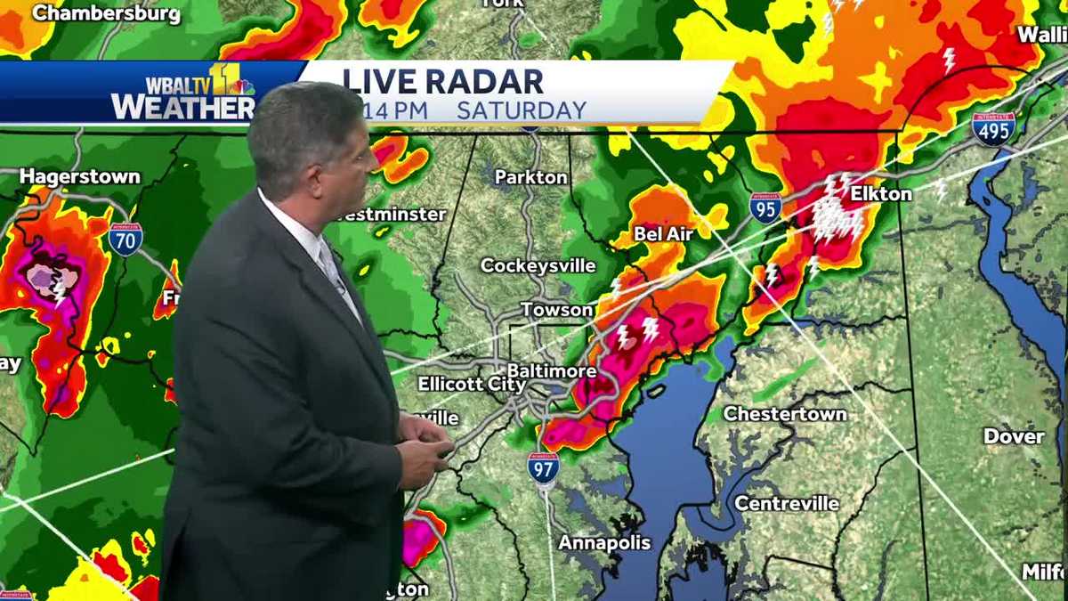 Severe Storms Move Through More In Forecast
