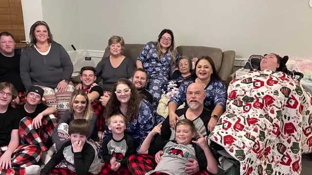 'She's a fighter': Family whose daughter was born with nearly no brain celebrates milestone