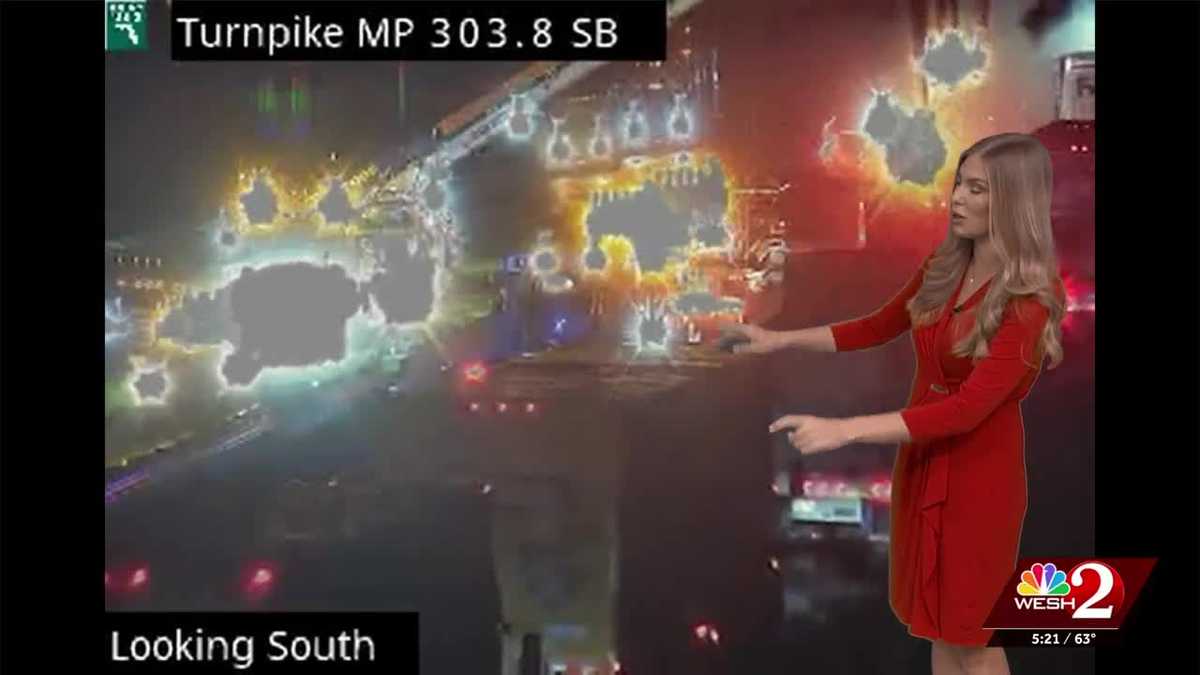 Crash shuts down Florida's Turnpike southbound in Wildwood - WESH